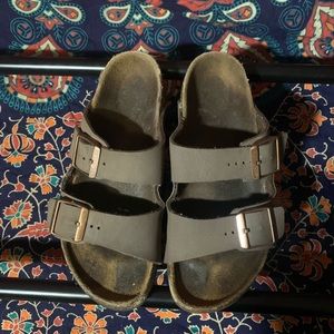 Brown Birkenstock’s